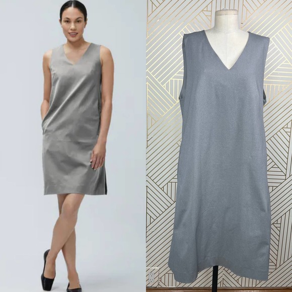 Ministry of Supply Dresses & Skirts - Ministry of Supply Previous Generation Kinetic A-Line Dress Gray Size US 16